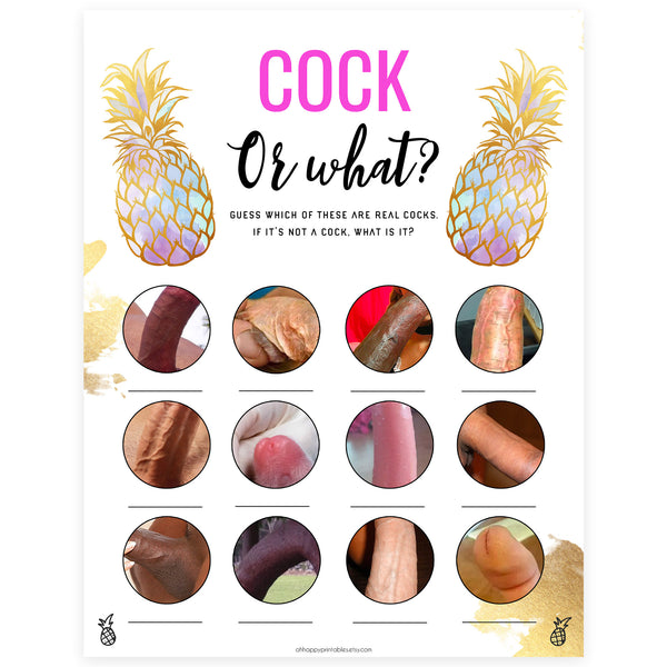 What A Cock